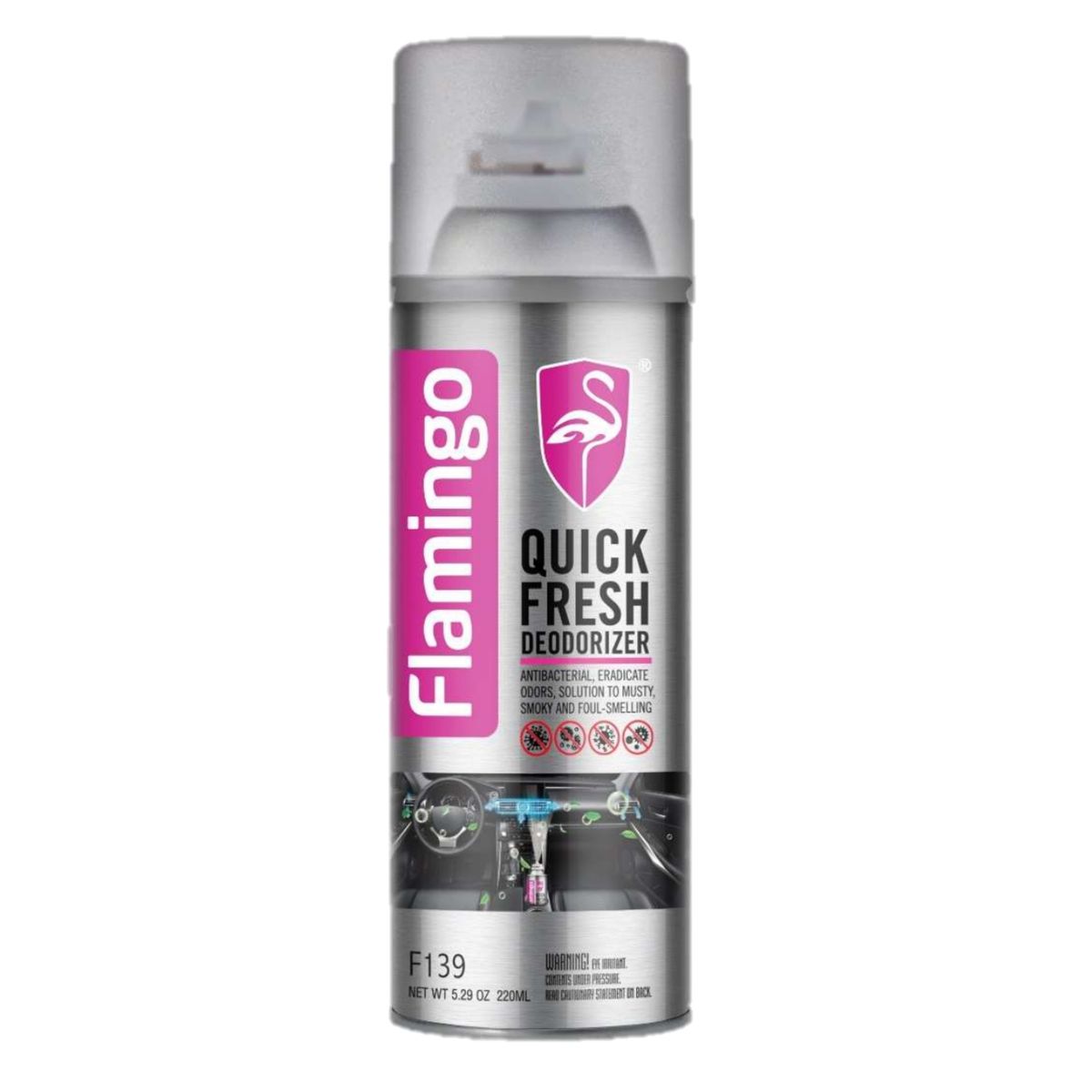 FLAMINGOS - Desodorizante Rápido 220 ML Flamingochile