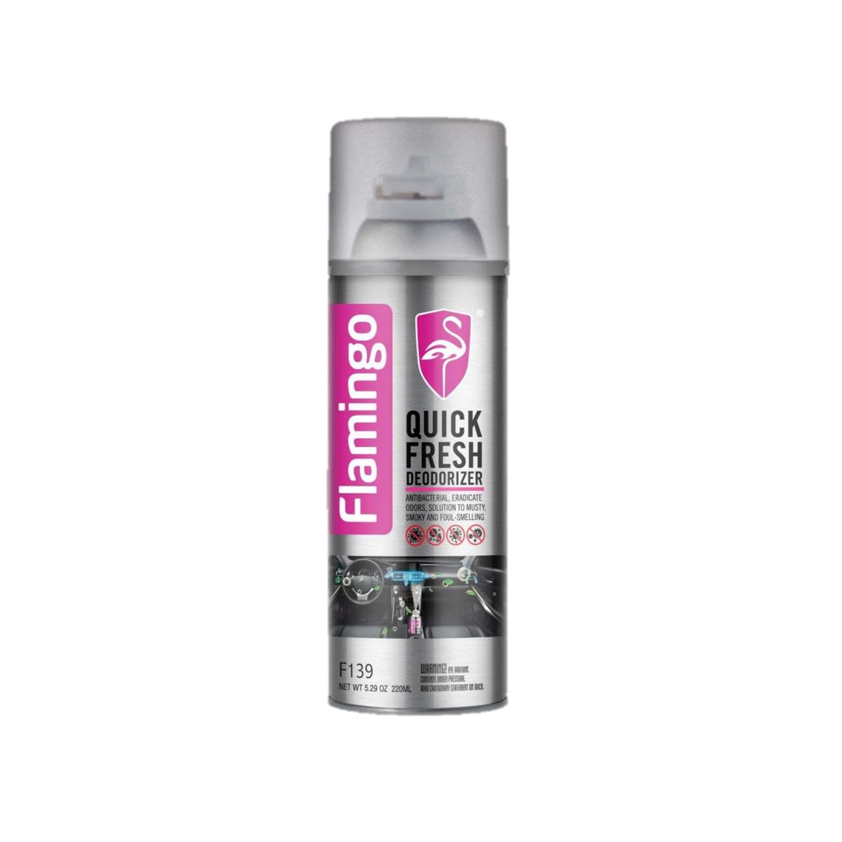 FLAMINGOS - Desodorizante Rápido 220 ML Flamingochile