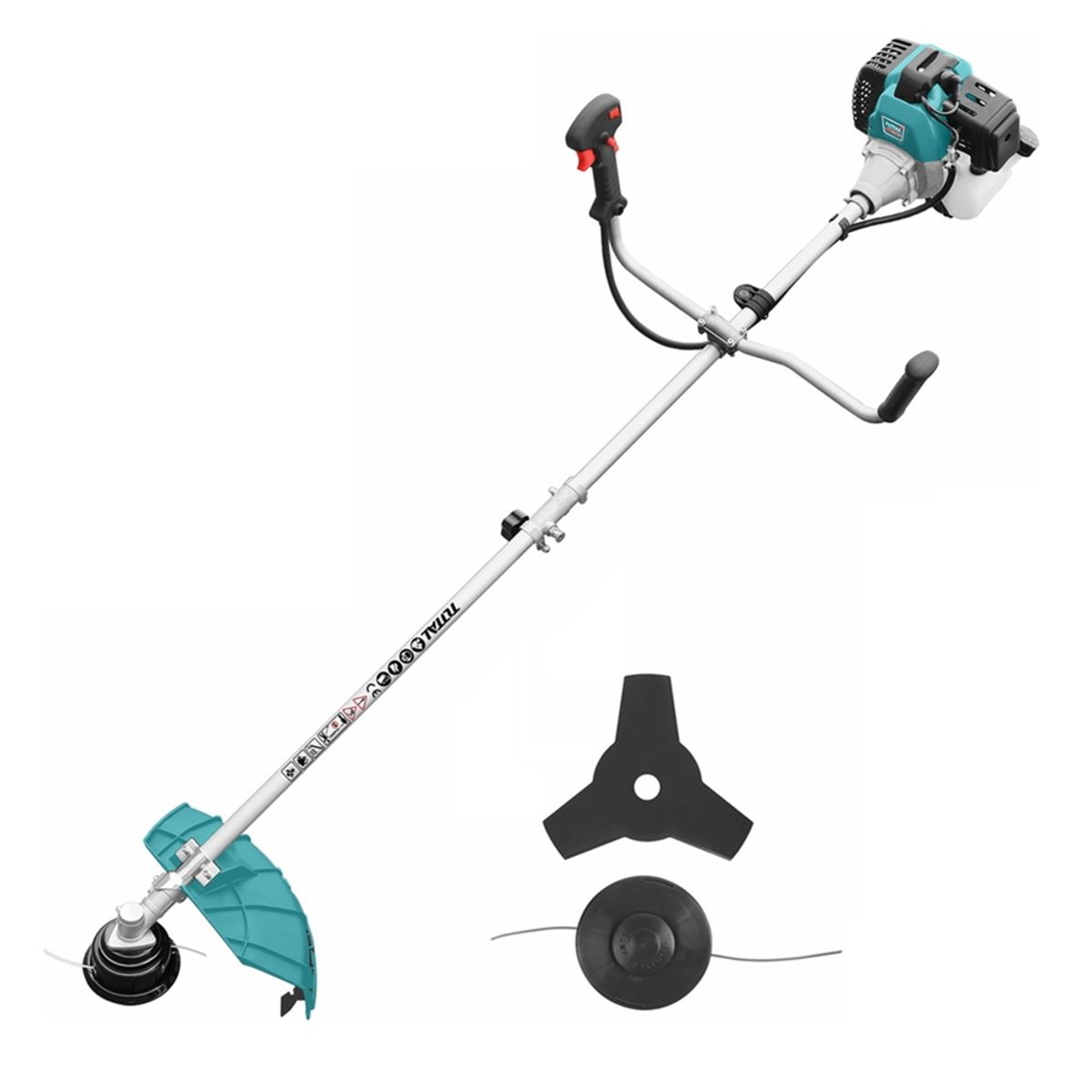 TOTAL TOOLS - Desmalezadora Orilladora Bencinera 52cc Total Tp5524421