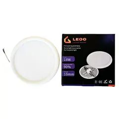 GENERICO - Foco Led Panel plano 18w Embutido Luz Fría Alta Potencia