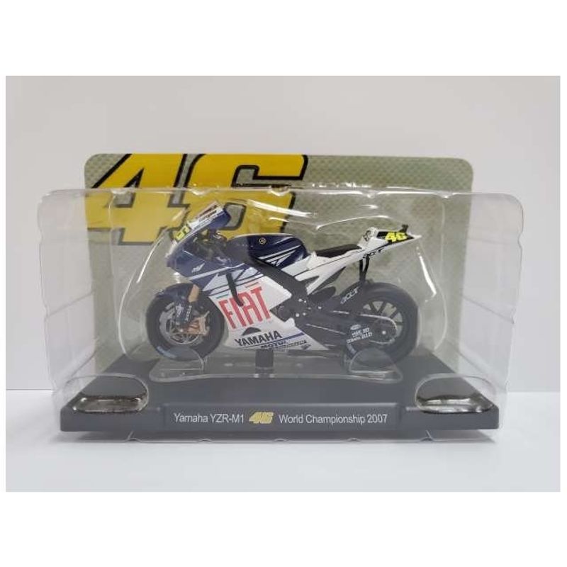 GENERICO - MAGAZINE ROSSI0017 1:18 2007 YAMAHA YZR M1 VALENTINO ROSSI