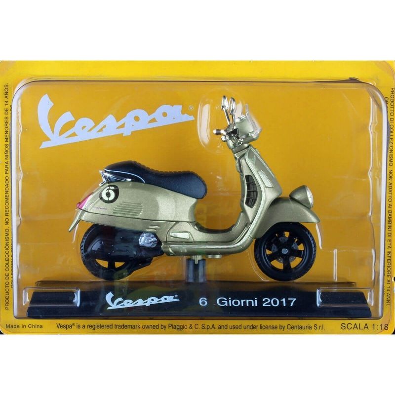 GENERICO - MAGAZINE VES1054 1:18 2017 VESPA 6 GIORNI