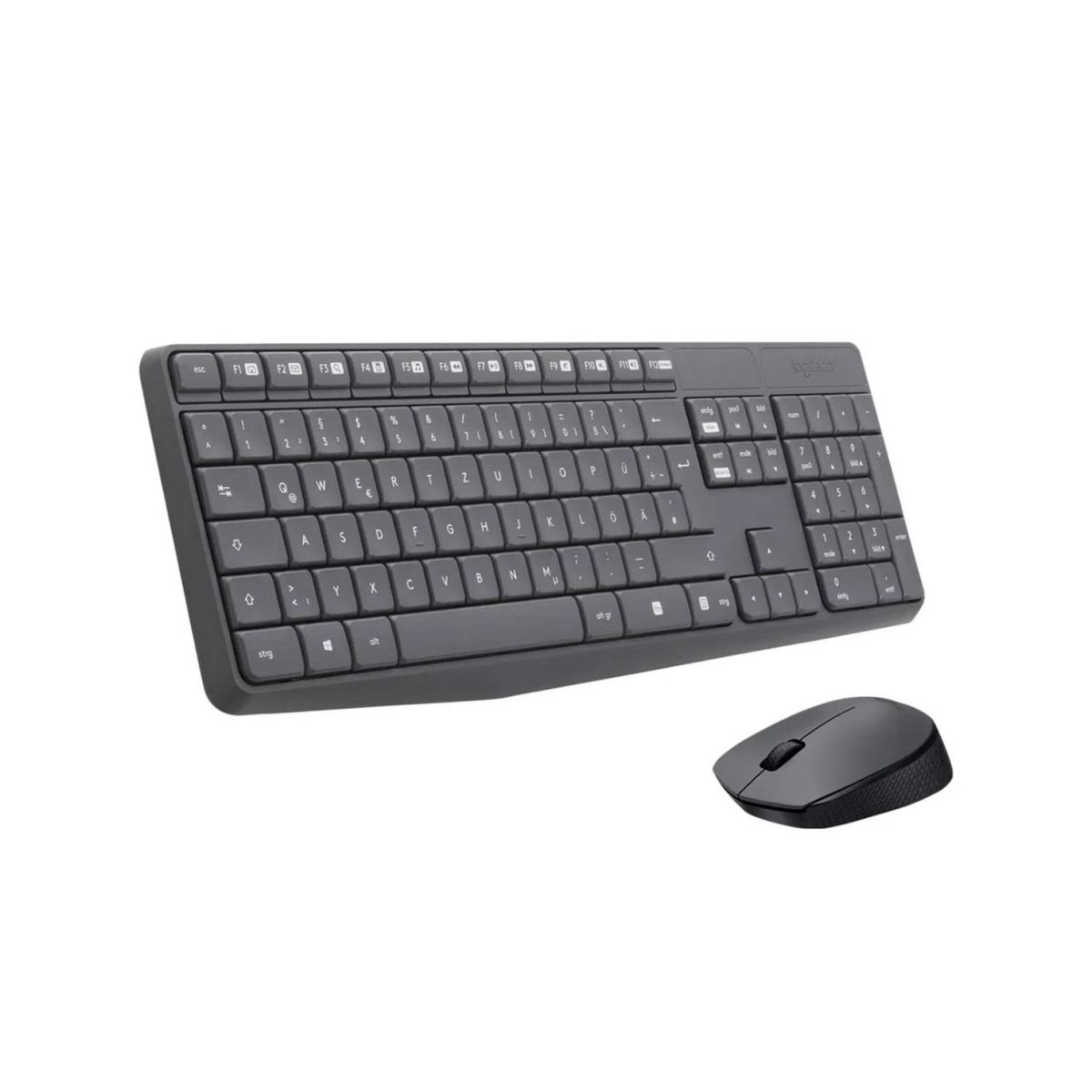 LOGITECH - Kit Teclado Y Mouse Inalambrico USB Negro MK235 Logitech