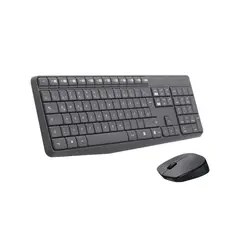 LOGITECH - Kit Teclado Y Mouse Inalambrico USB Negro MK235