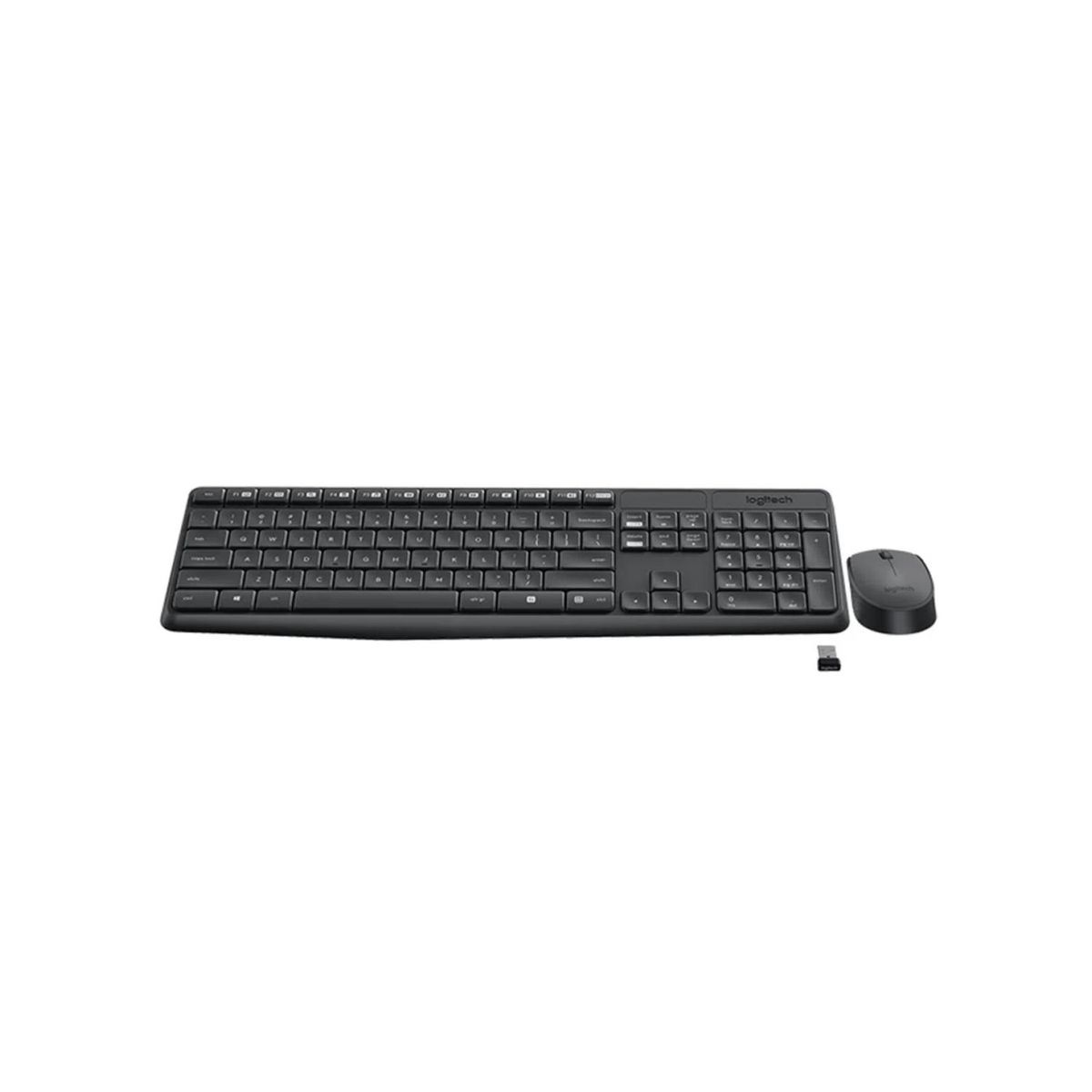 LOGITECH - Kit Teclado Y Mouse Inalambrico USB Negro MK235 Logitech