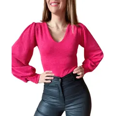 ME MATO TIENDA - Body fucsia lanilla tienda Me Mató