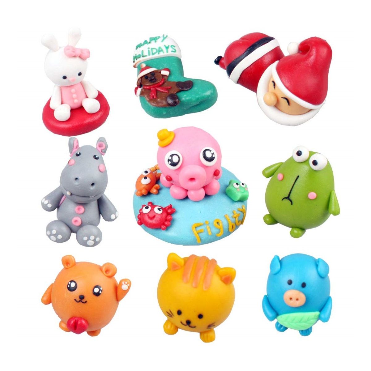 ZG STORE - Regalo Niño Arcilla Mágica Polimérica 32 Colores +Accesorios