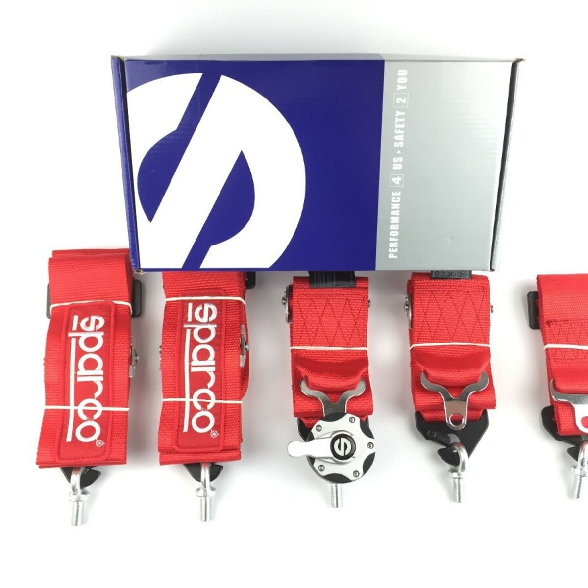 GENERICO - Cinturon TAKATA VERDE 4 Puntas Competicion Tuning Karvas