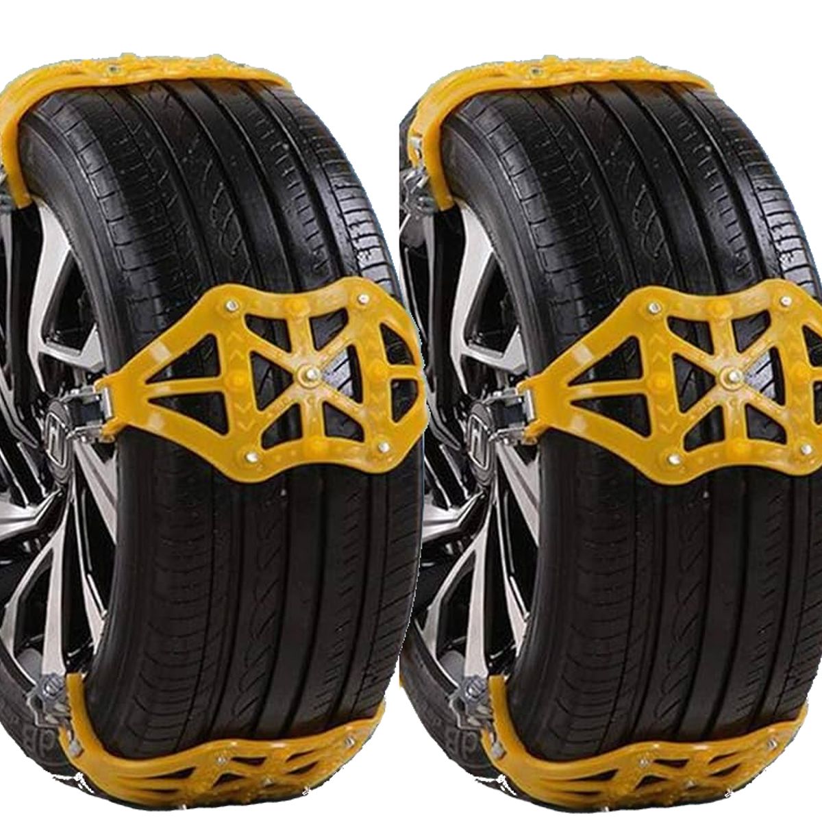 GENERICO - x8 Cadenas Para Nieve Medidas AJUSTABLES Auto Suv Karvas