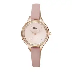 Q&Q - RELOJ QYQ MUJER CUERO QB73J102Y