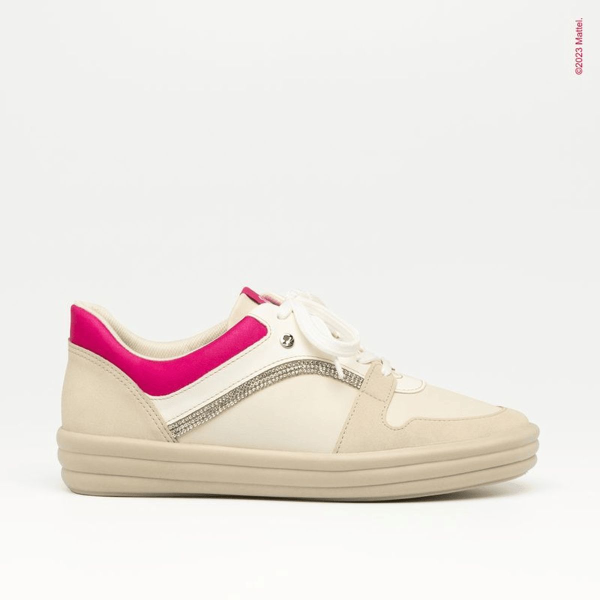 PICCADILLY - Zapatilla Urbana Mujer Rosa/Beige Barbie Piccadilly