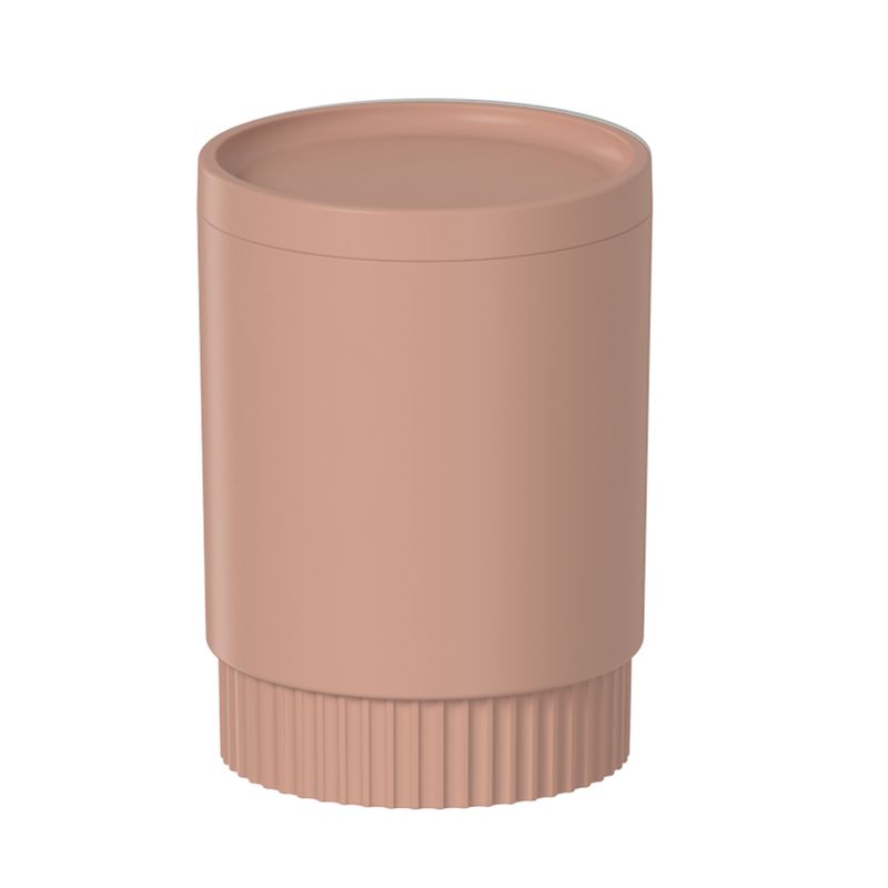 OU - Porta Algodón/Cepillo Dorica Naranja OU
