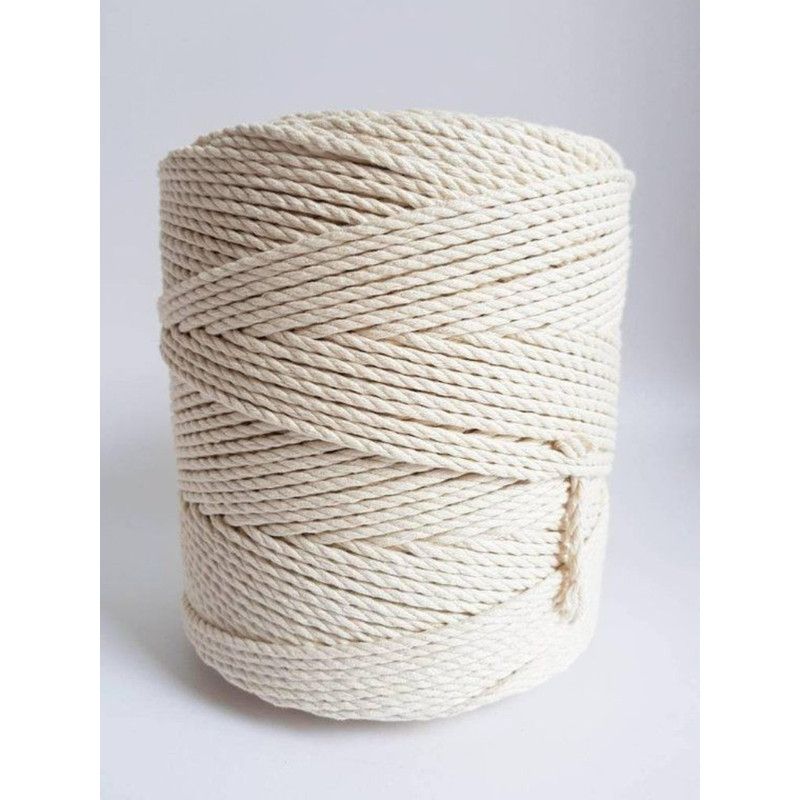 MOHICAN - Cuerda De Algodón Torcida  6mm X 220m Zarzartex