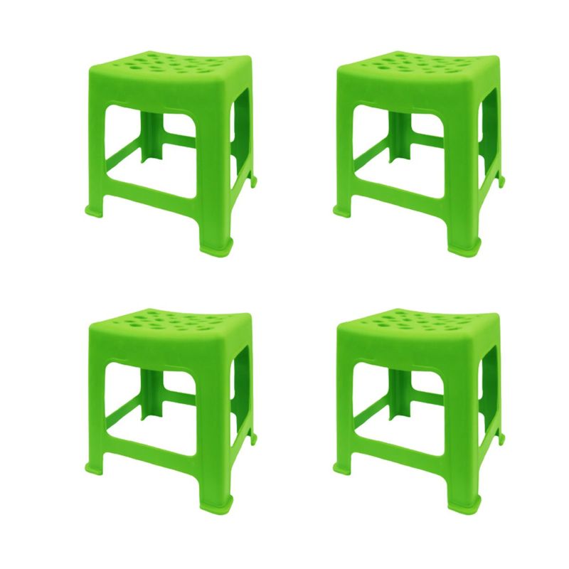 GENERICO - Piso plástico infantil Pack 4 unidades 26x21x28cm Bighouse