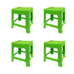 GENERICO - Piso plástico infantil Pack 4 unidades 26x21x28cm Bighouse