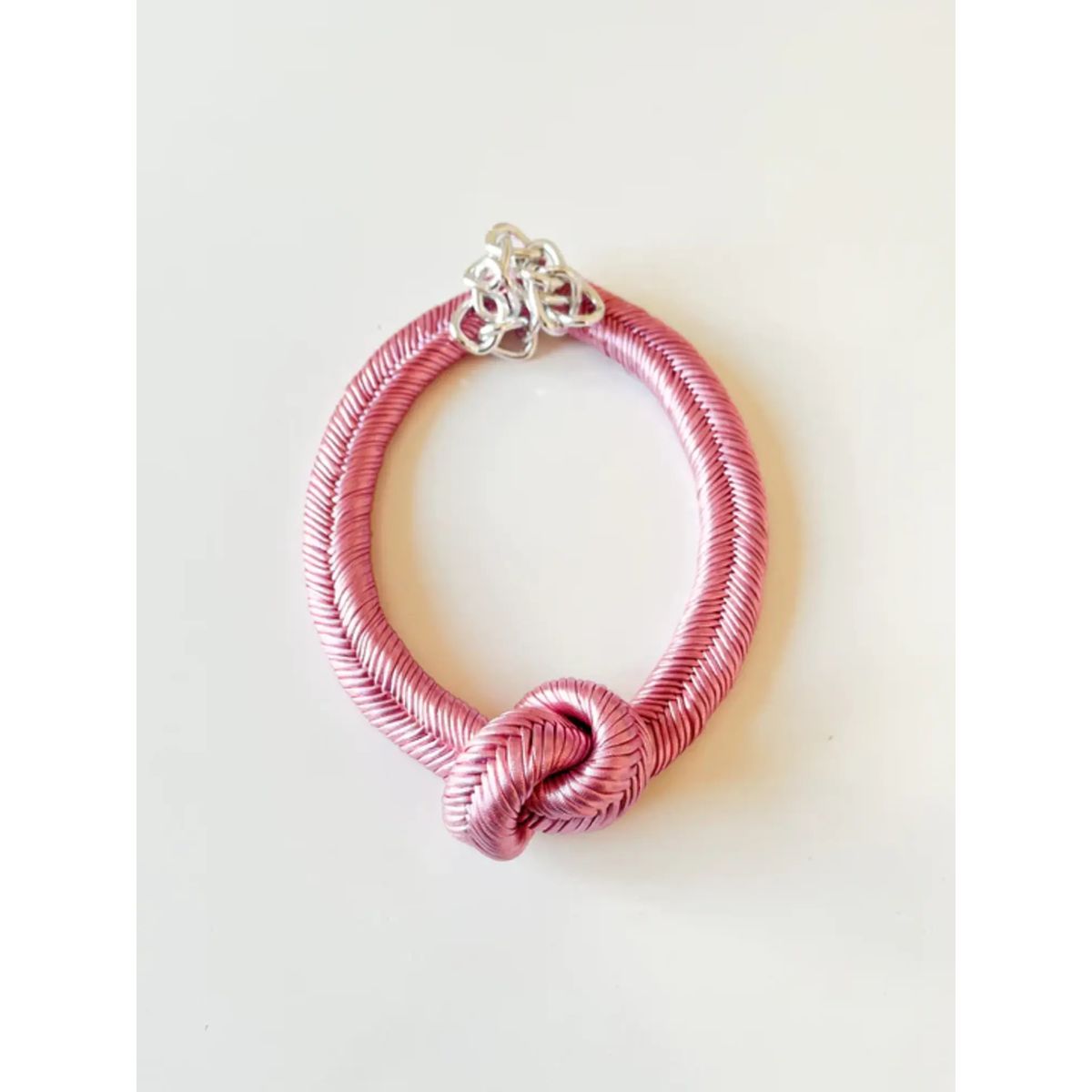 GENERICO - Maria La Biyux Collar Nudo Rosado