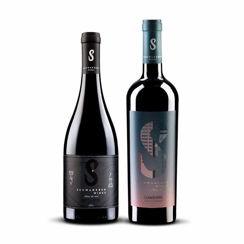 SCHWADERER WINES - Pack x 2 Pinor Noir & Carmenere Schwaderer