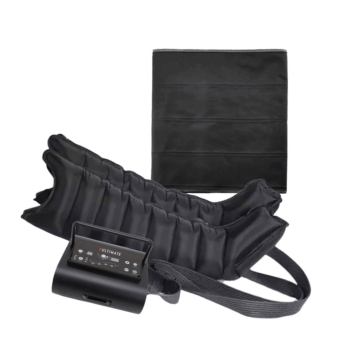 ULTIMATE FITNESS - MÁQUINA PRESOTERAPIA 3 FUNCIONES PRO + BOTAS (L) + FAJA