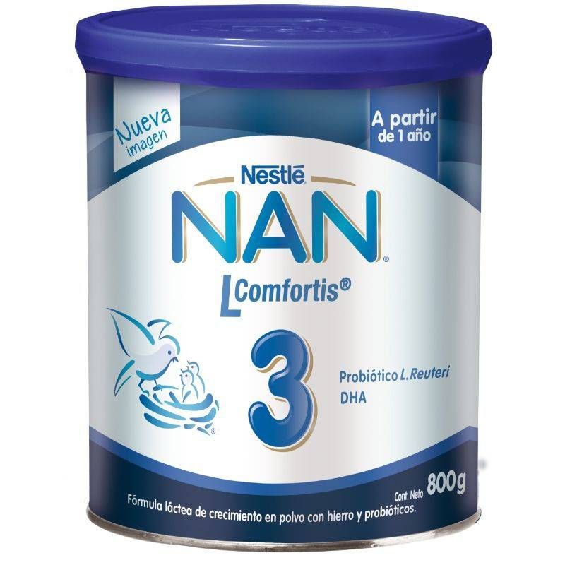 NESTLE - NAN 3 L CONFORTIS 800 GRS