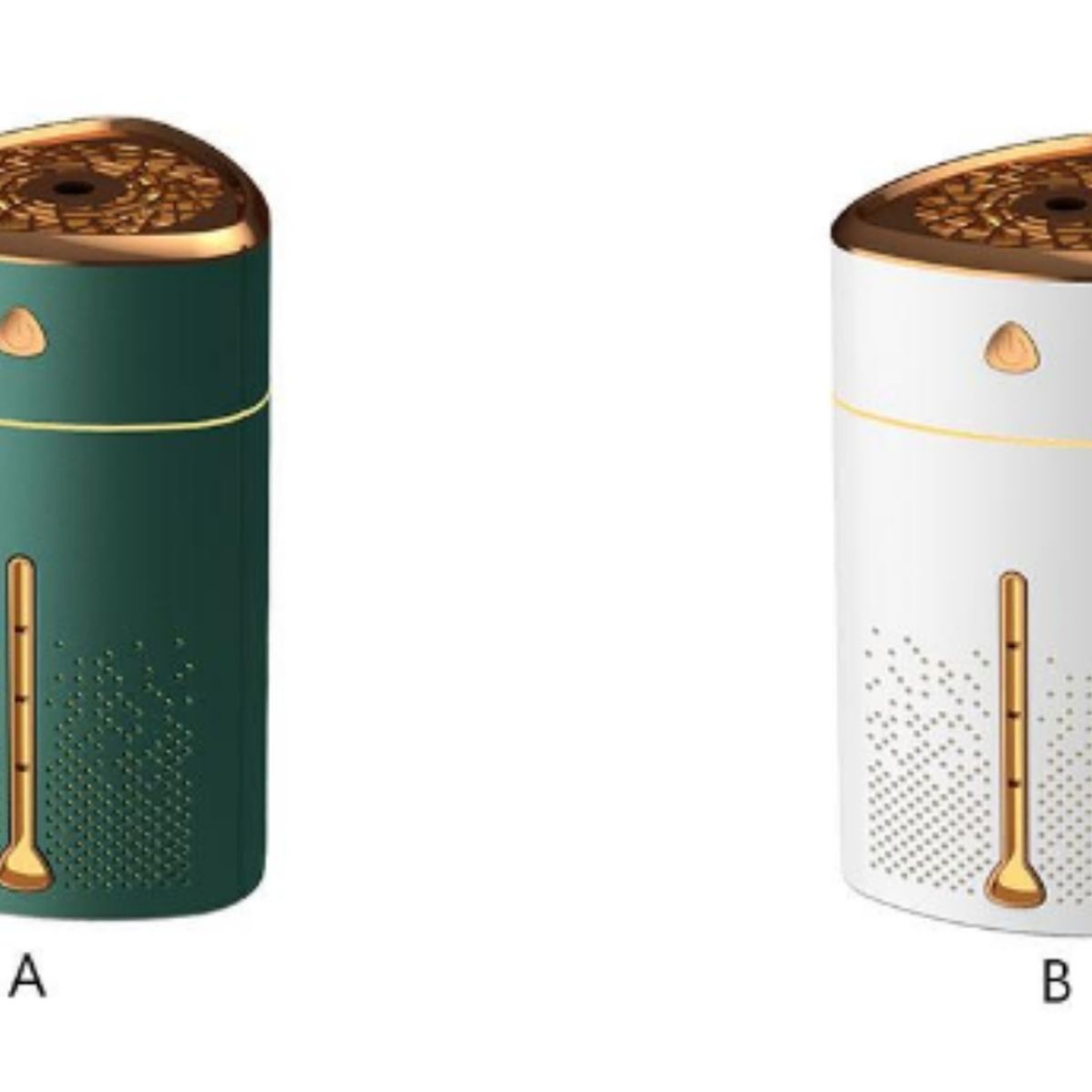 OEM - HUMIDIFICADOR DE AIRE 1000ML USB CON LUZ LED BLANCO