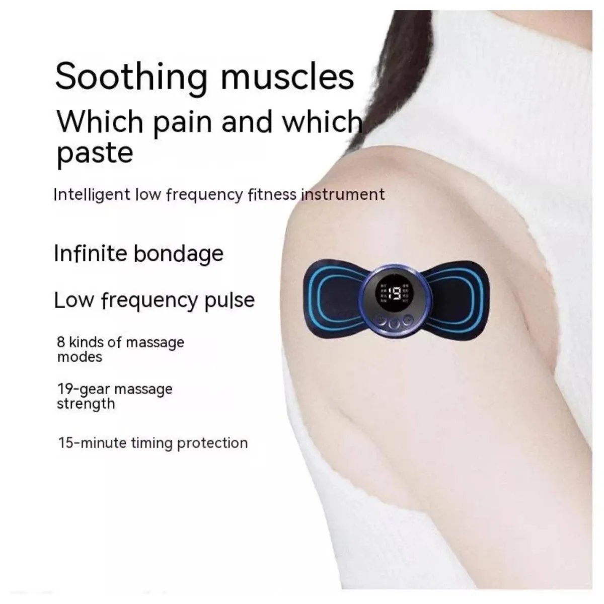 OEM - PARCHE MASAJEADOR MUSCULAR CERVICAL