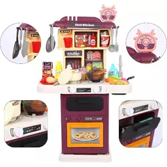 GENERICO - Cocina De Juguete Luces Y Sonido Para Niños 64 Piezas