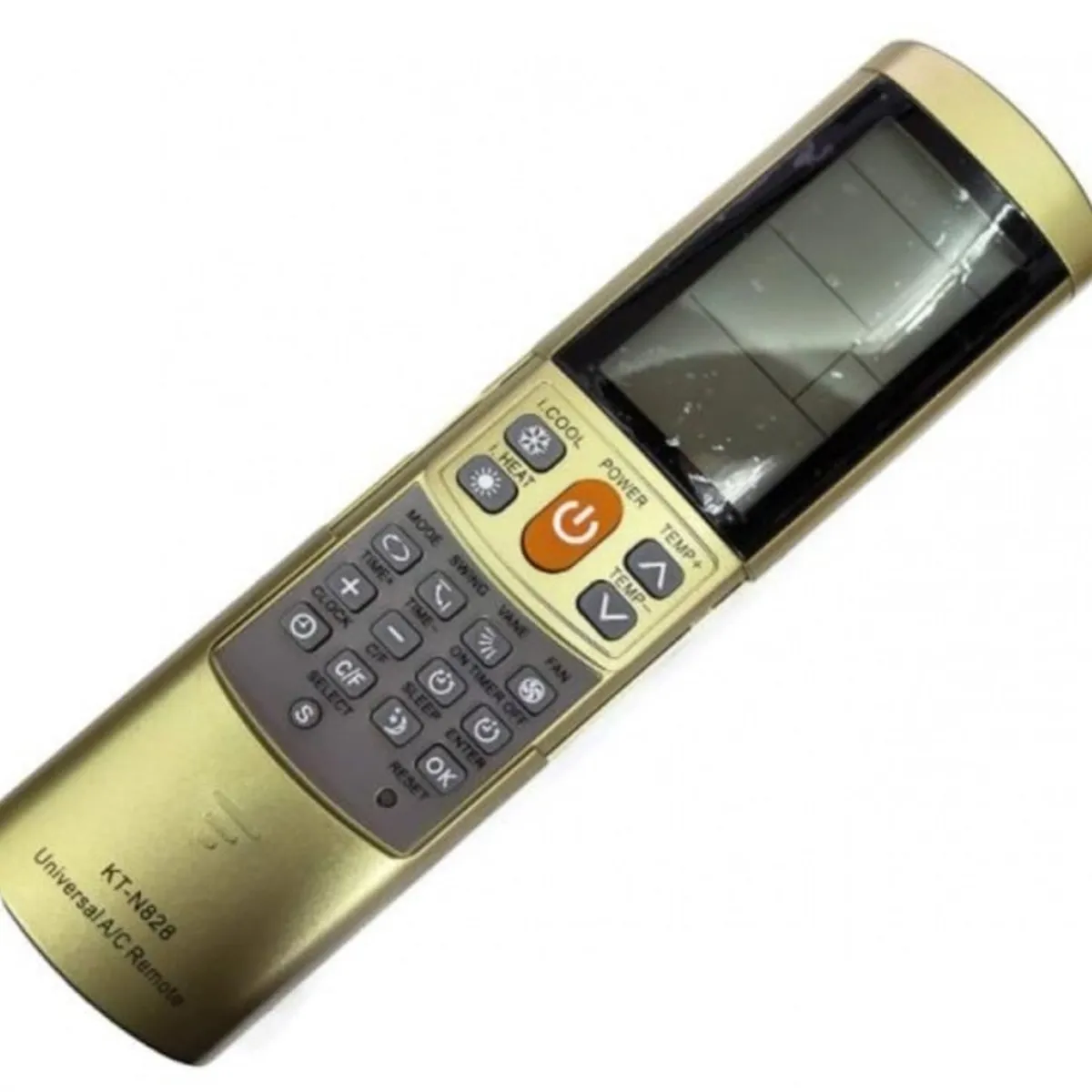 GENERICO - CONTROL REMOTO UNIVERSAL KT-N828 para aire acondicionado CON SOPORTE