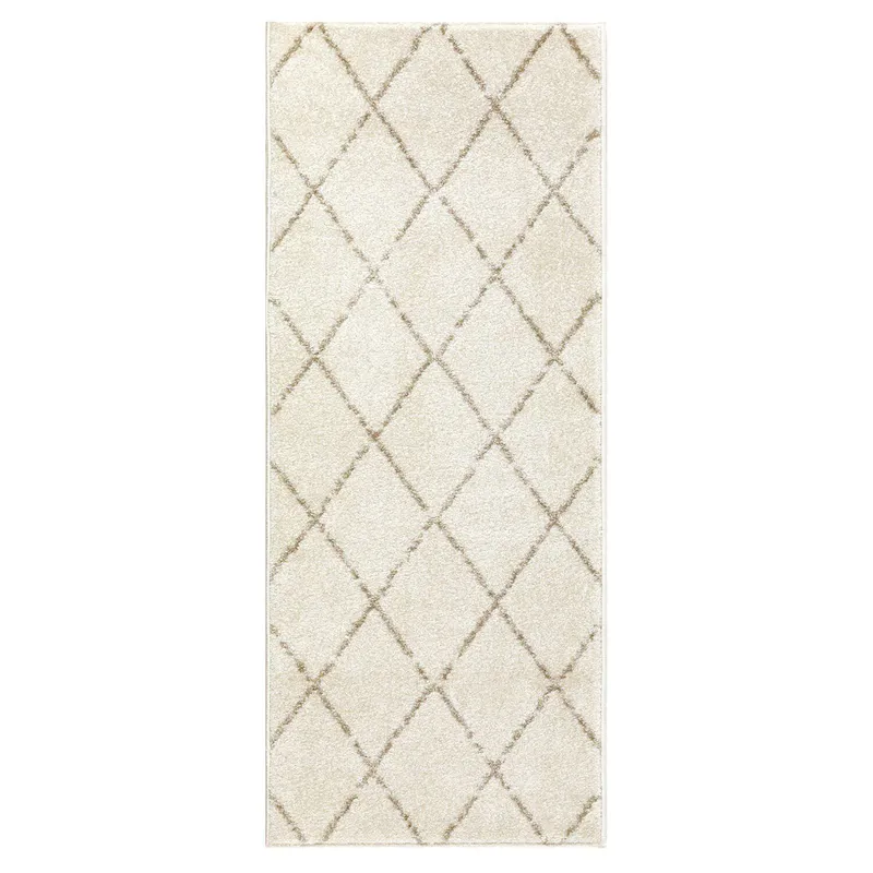 MODA ALFOMBRAS - Alfombra pasillo florida beige 70x230