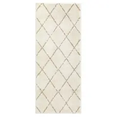 MODA ALFOMBRAS - Alfombra pasillo florida beige 70x230