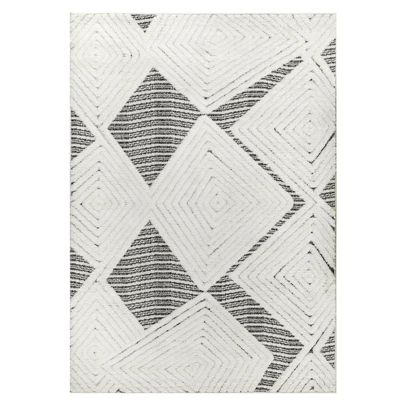 MODA ALFOMBRAS - Alfombra palafito gris 160 x 230 cm