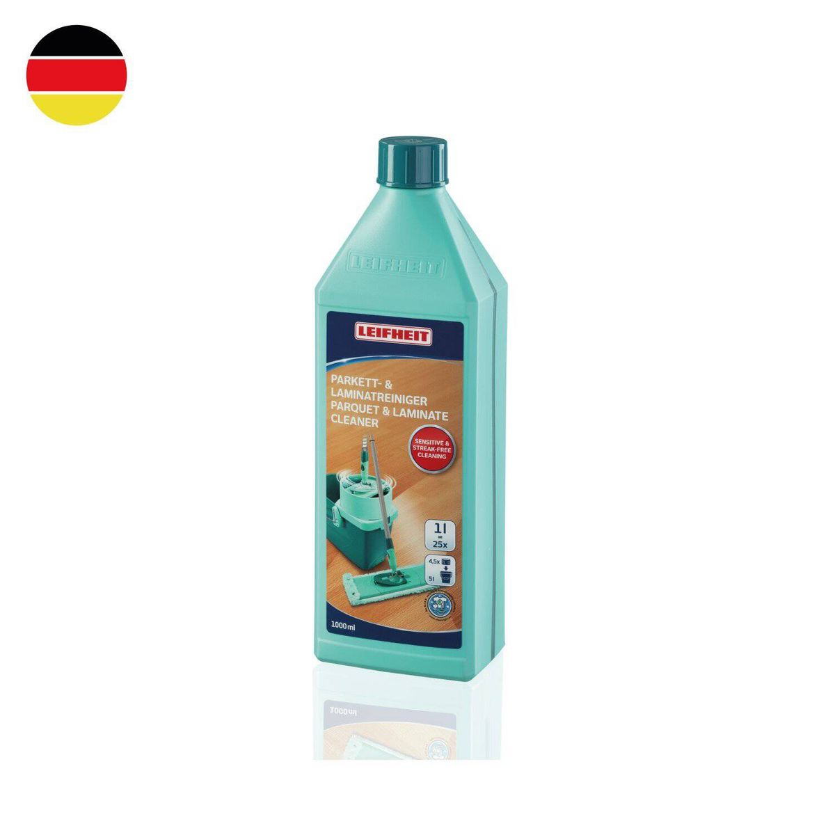 LEIFHEIT - Líquido de limpieza de piso parquet y laminado