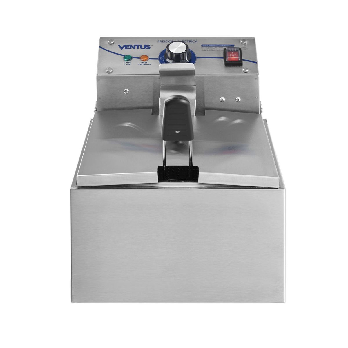 VENTUS - Ventus Freidora Eléctrica VFS-61 Sobremesa 6 Lts