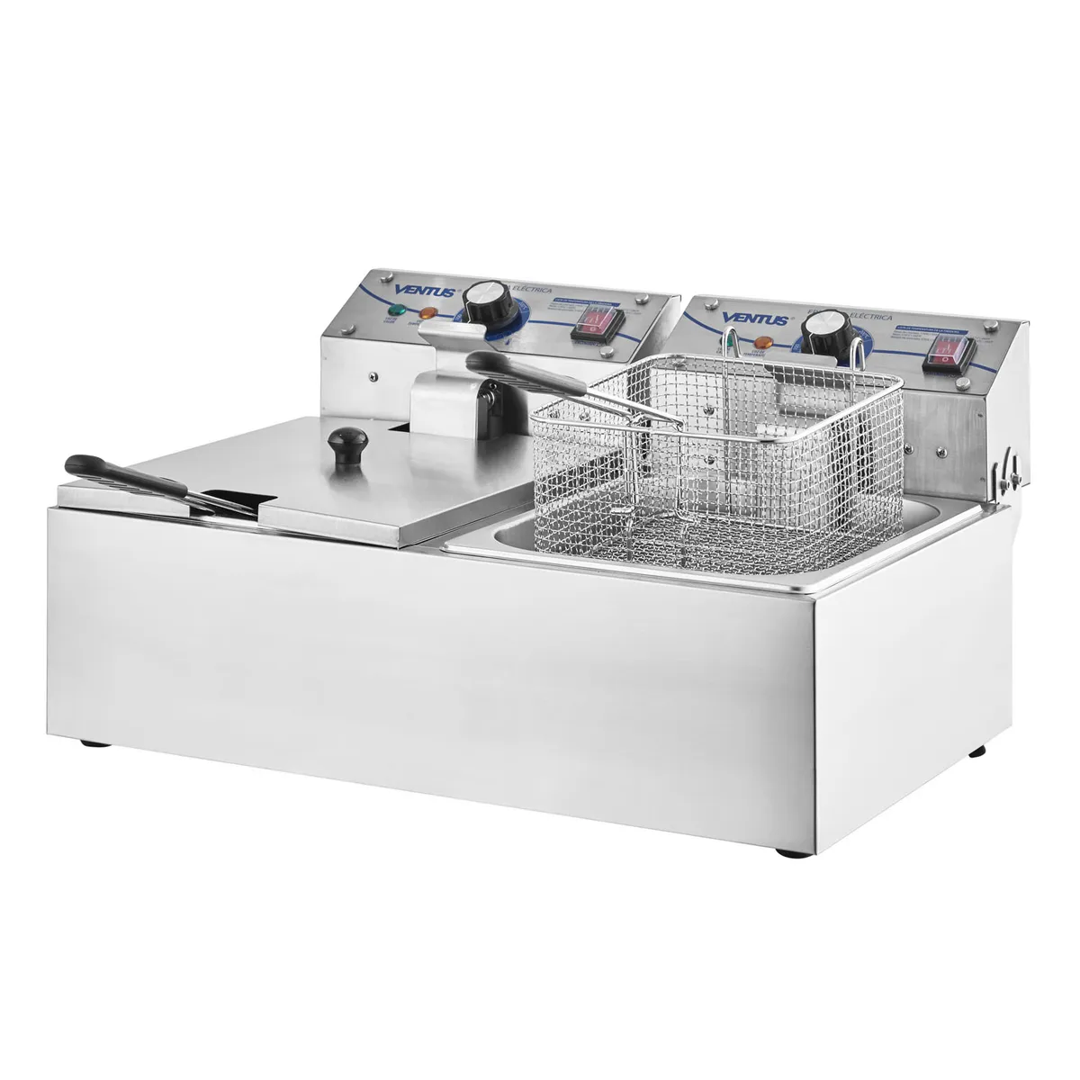 VENTUS - Ventus Freidora Eléctrica VFS-62 Sobremesa 12 Lts