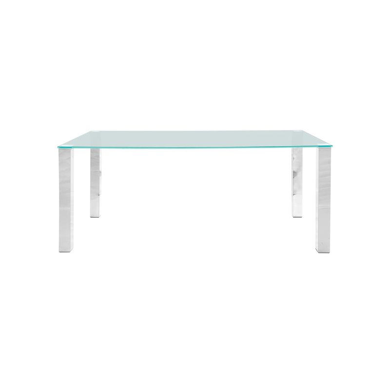 SUR DISEÑO - Mesa de Comedor Kante Vidrio Transparente 180cm