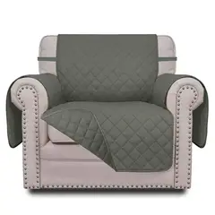 MODA ALFOMBRAS - Funda para sofa 1 cuerpo gris 78 x 85 cm