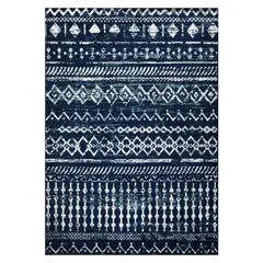 MODA ALFOMBRAS - Bajada de cama phoenix marino 60 x 90 cm