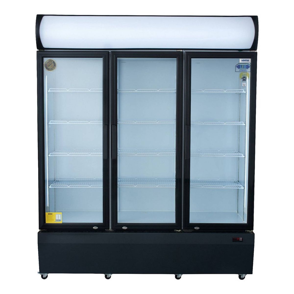 VENTUS - Ventus Visi-Cooler VC-1200L 3 Puertas Abatibles 1200 Lts