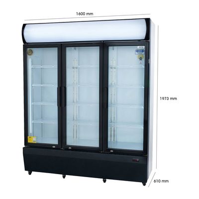 Imagen 2 del producto Visi-Cooler VC-1200L 3 Puertas Abatibles 1200 Lts