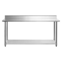 Meson Trabajo Mural 180x60x85 C/Repisa Inferior