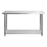 Meson Trabajo Central 150x85x60 C/Repisa Inferior