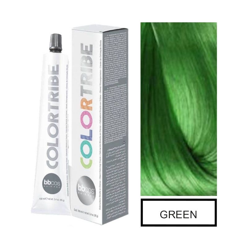 GENERICO - Tintura Fantasia Color Tribe Bbcos  Green 100Ml