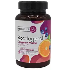 RAIZ NATURAL - Biocolagenol x 120 Capsulas (Colágeno + Maqui + Vit C)