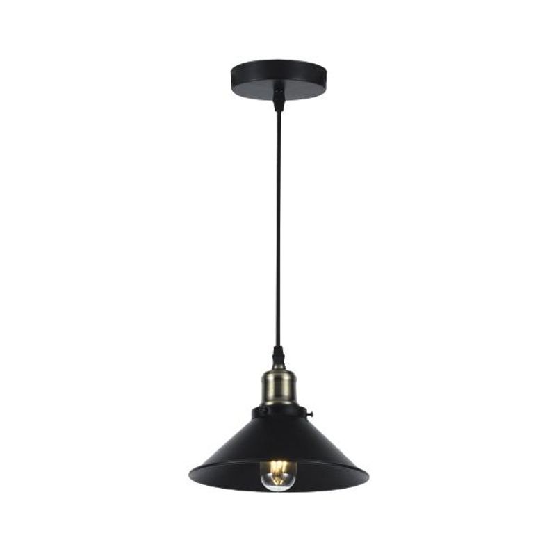 BP - Lámpara Colgante Vera Negro 22CM - Negro