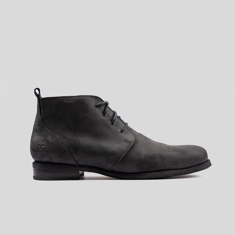TRAUKO - Zapato Hombre Cuero Negro Trauko Sanhattan
