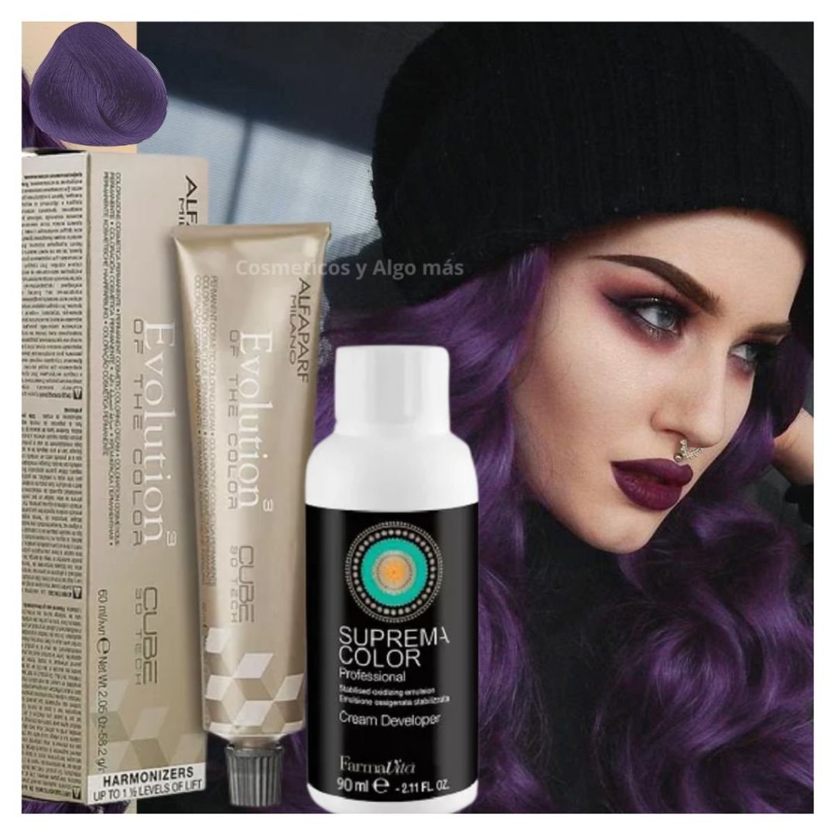 ALFAPARF MILANO - TINTURA PERMANENTE EVOLUTION CON ACIDO HIALURONICO DE ALFAPARF