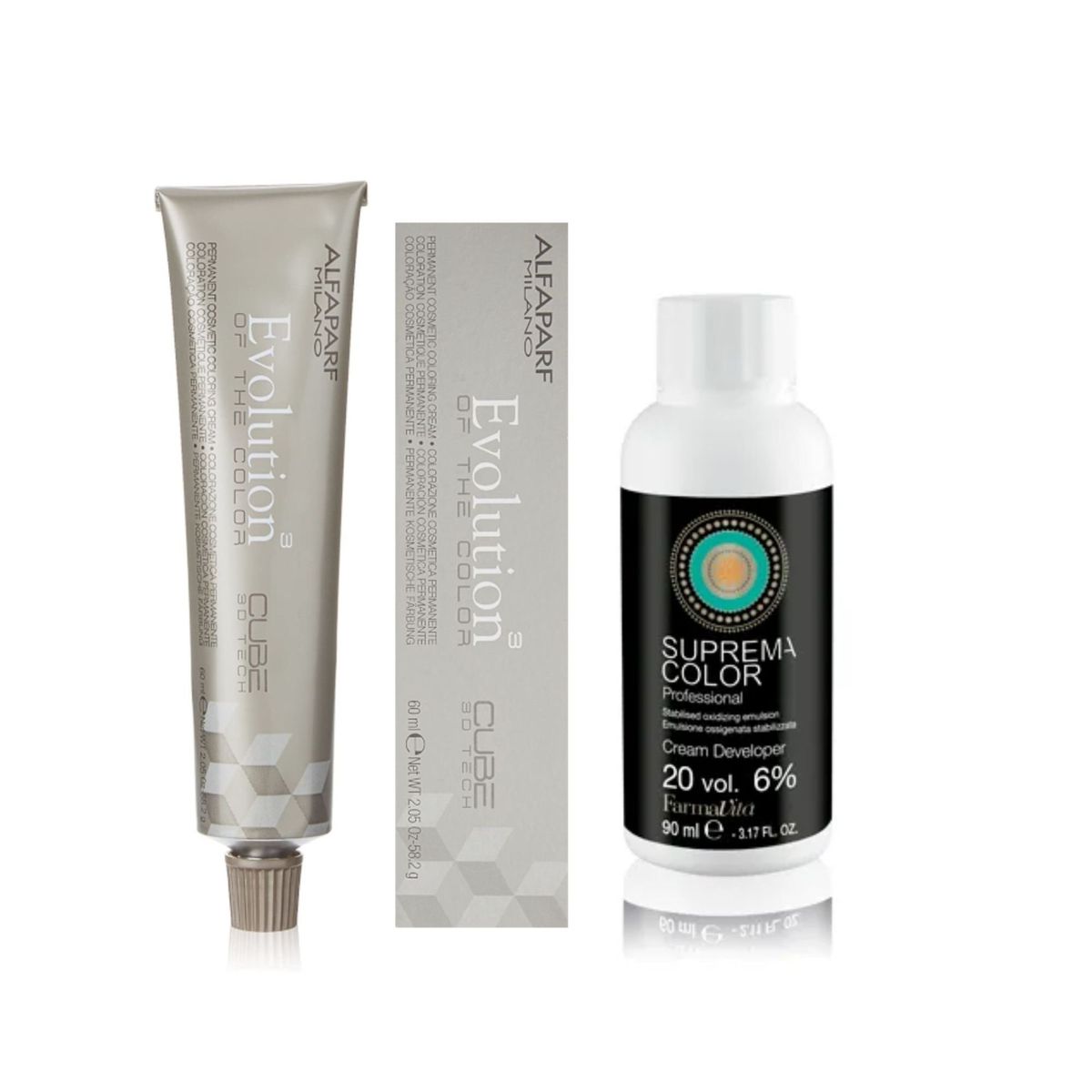 ALFAPARF MILANO - TINTURA PERMANENTE EVOLUTION CON ACIDO HIALURONICO DE ALFAPARF