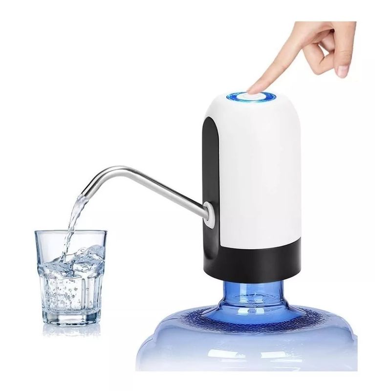 GENERICO - Dispensador Agua Electrónico Recargable Usb Botellon Bomba