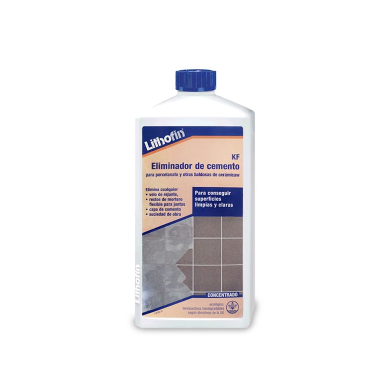 LITHOFIN - KF Eliminador de Cemento Lithofin 1 Lt LITHOFIN
