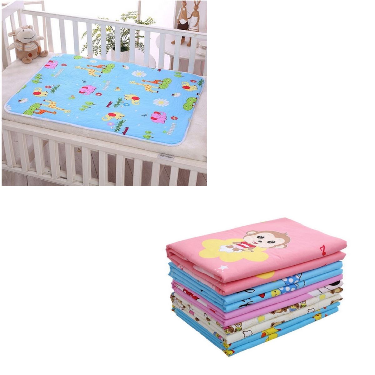 GENERICO - Mudador Bebe Impermeable  Diseños NIÑO