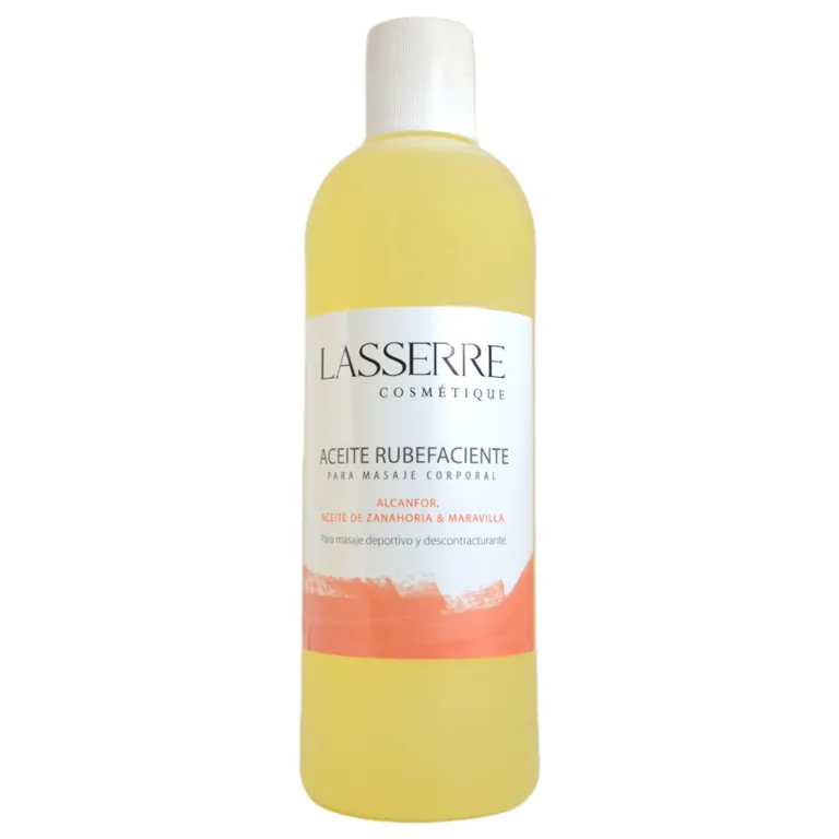 Aceite Rubefaciente Masaje 1 lt Lasserre Cosmetique